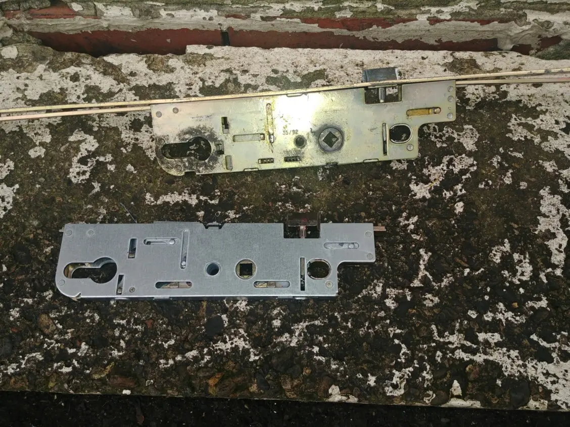 Replacent upvc door lock repairs.